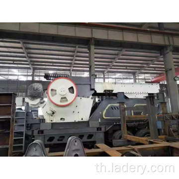 Mobile Jaw Crusher ถ่านหิน gangue Mobile Crushing Station